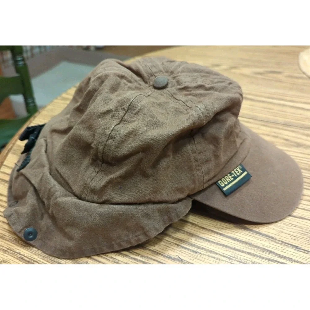 Vintage Orvis Goretex Sherpa Lined Hat Medium Union Made In‎ USA Really Cool!